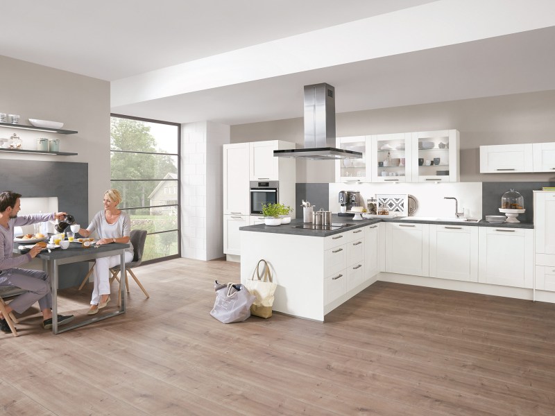 Küche Norina 6153 Weiß von küchenquelle